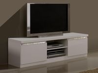 Tv-meubel REBECCA 2 deuren hoogglans wit - thumbnail