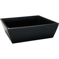 Mand | golfkarton | biermand | 31x29x10cm | vierkant | zwart | 40 stuks