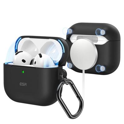AirPods 4 Cloud Soft Case (HaloLock) - Black