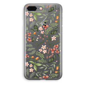 Sweet little flowers: iPhone 8 Plus Transparant Hoesje