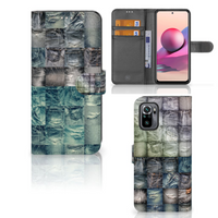 Wallet Case met Pasjes Xiaomi Redmi Note 10S | 10 4G | Poco M5s Spijkerbroeken
