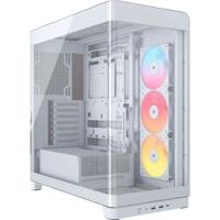 PC-behuizing - CORSAIR - FRAME 4500X RS-R ARGB Tempered Glass Mid-Tower - 2 radiatoren - Wit