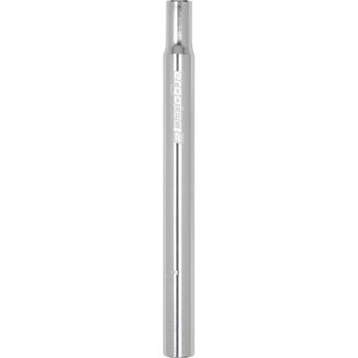 Ergotec Zadelpen kaars candle ø27.2mm x 300mm cnc aluminium - zilver