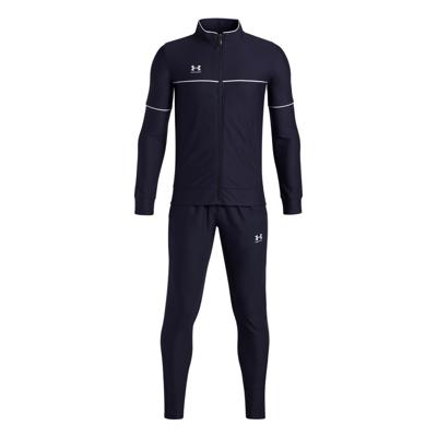 Under Armour Challenger Trainingspak Full-Zip Kids Donkerblauw Wit