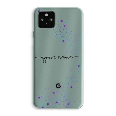 Sterren: Google Pixel 5a 5G Transparant Hoesje