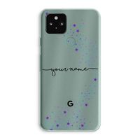 Sterren: Google Pixel 5a 5G Transparant Hoesje
