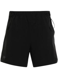 Arc'teryx Teplo logo-embroidered shorts - Noir