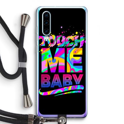 Touch Me: Huawei P30 Transparant Hoesje met koord