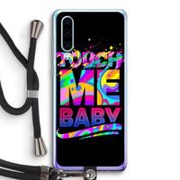 Touch Me: Huawei P30 Transparant Hoesje met koord