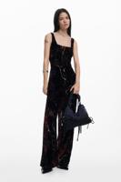Devoré jumpsuit - BLACK - L Devoré jumpsuit - BLACK - L