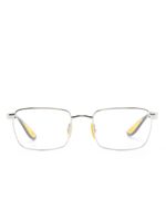 Ray-Ban polished square-frame glasses - Argent