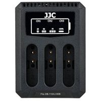 JJC DCH-DB110 USB Multi BatteryCharger (voor Ricoh DB-110/ Olympus LI-90BCanon LP-E8) JJC DCH-DB110 USB Multi BatteryCharger (voor Ricoh DB-110/ Olympus LI-90BCanon LP-E8)