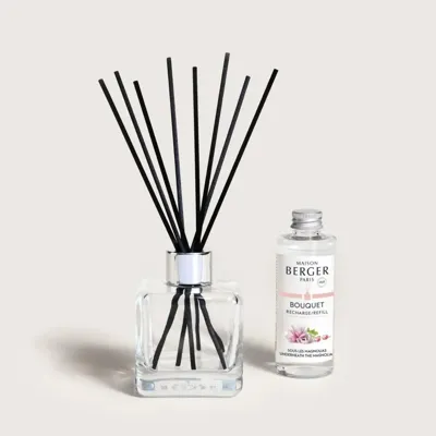 Maison Berger Paris parfumverspreider cube underneath the magnolias 125 ml