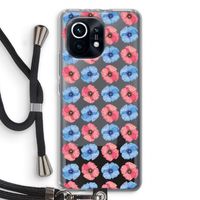 Klaproosjes: Xiaomi Mi 11 Transparant Hoesje met koord