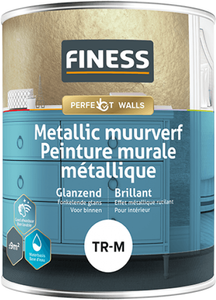 finess metallic muurverf kleur 1 ltr