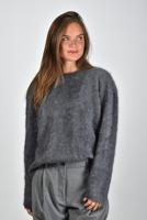 Lisa Yang sweater Natalia 2023314 graphite brushed
