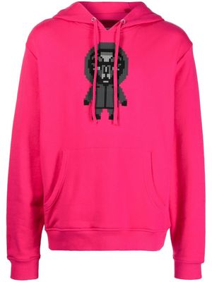 Mostly Heard Rarely Seen 8-Bit hoodie Head Master à manches longues - Rose