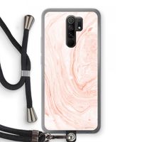 Peach bath: Xiaomi Redmi 9 Transparant Hoesje met koord