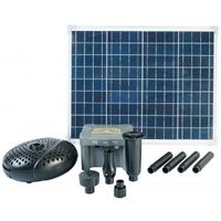 SolarMax 2500 vijverpomp fontein met zonnepaneel - incl. accu - thumbnail