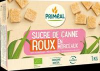 Primeal Bruine rietsuiker klontjes bio 1 Kilogram