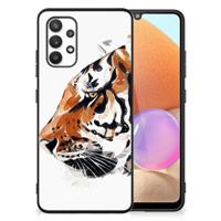 Kleurrijke Telefoonhoesje Samsung Galaxy A32 4G | A32 5G Enterprise Editie Watercolor Tiger