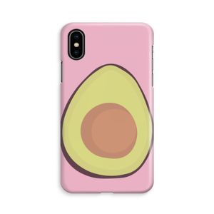 Avocado: iPhone Xs Volledig Geprint Hoesje