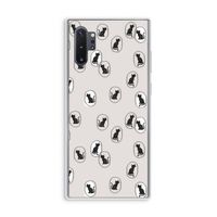 Miauw: Samsung Galaxy Note 10 Plus Transparant Hoesje