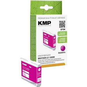 KMP Inktcartridge vervangt Brother LC-1000M Compatibel Magenta B75M 1035,4006