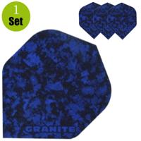 Ruthless Granite Dart Flights - Blauw