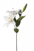 Lelie l66cm creme kunstbloem Louis Maes - Louis maes