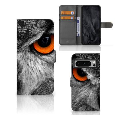 Google Pixel 8 Pro | Telefoonhoesje | Met pasjeshouder | Uil Google Pixel 8 Pro | Telefoonhoesje | Met pasjeshouder | Uil