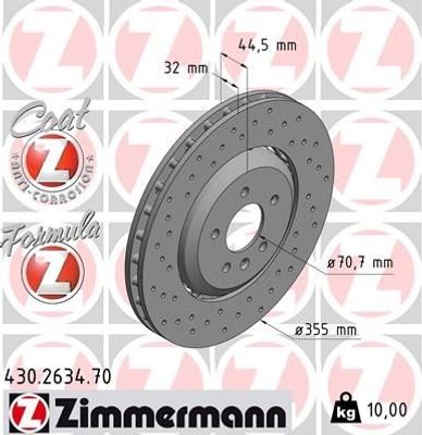 Remschijf Coat Z 430263470