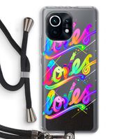Loves: Xiaomi Mi 11 Transparant Hoesje met koord