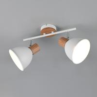 Trio PlafondlampDelume dubbel wit - R86672031