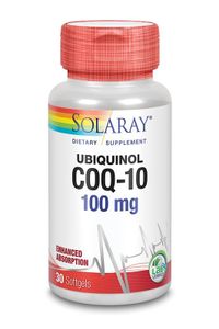 Solaray Ubiquinol Co Q10 100mg (30 Softgels)