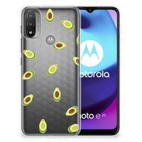 Motorola Moto E20 | E40 Siliconen Case Avocado