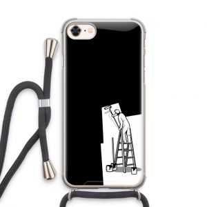 Musketon Painter: iPhone 7 Transparant Hoesje met koord