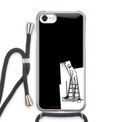 Musketon Painter: iPhone 7 Transparant Hoesje met koord