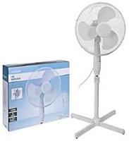Statiefventilator 40cm draaiend 45W wit - 8652574 Statiefventilator 40cm draaiend 45W wit - 8652574