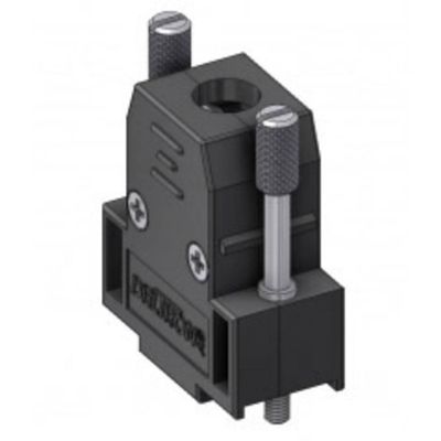 Deltron Connectors CTL09UN4 Aantal polen: 9 Plastic 180 ° Zwart 1 stuk(s)