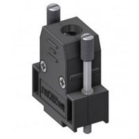 Deltron Connectors CTL09UN4 Aantal polen: 9 Plastic 180 ° Zwart 1 stuk(s) - thumbnail