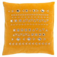 J-Line Kussen Spiegeltjes Abstract - thumbnail