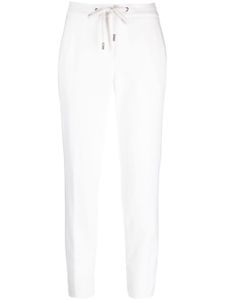 Peserico pantalon de jogging à lien de resserrage - Blanc