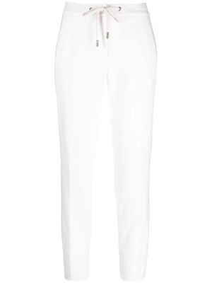 Peserico pantalon de jogging à lien de resserrage - Blanc
