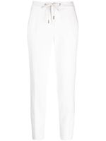 Peserico pantalon de jogging à lien de resserrage - Blanc