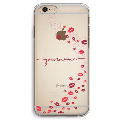 Kusjes: iPhone 6 Plus / 6S Plus Transparant Hoesje