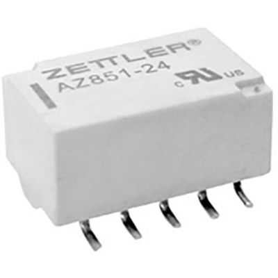 Zettler Electronics AZ851-5 SMD-relais 5 V/DC 1 A 2x wisselcontact 1 stuk(s)
