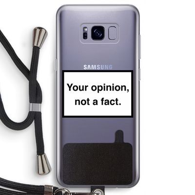 Your opinion: Samsung Galaxy S8 Transparant Hoesje met koord