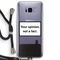 Your opinion: Samsung Galaxy S8 Transparant Hoesje met koord