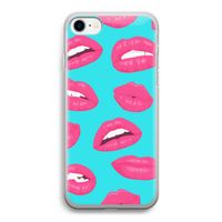 Bite my lip: iPhone SE 2020 Transparant Hoesje